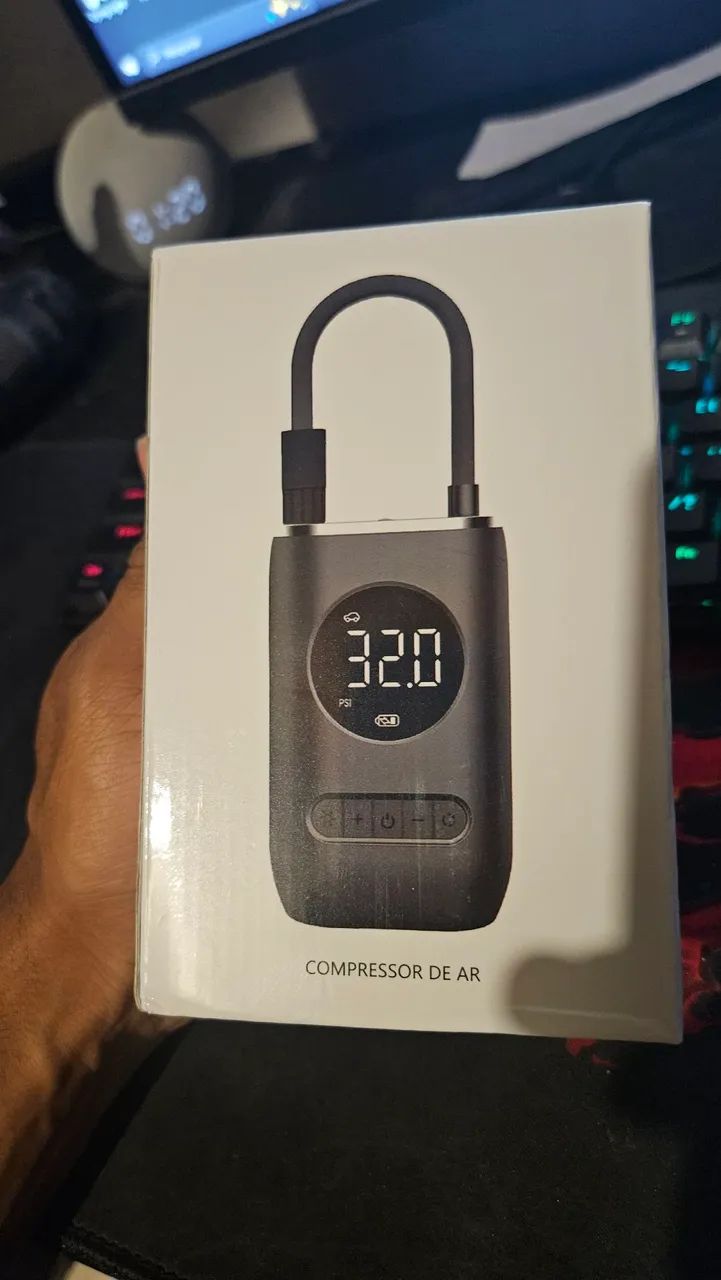 Compressor/bomba de ar para veículos, bolas e brinquedos