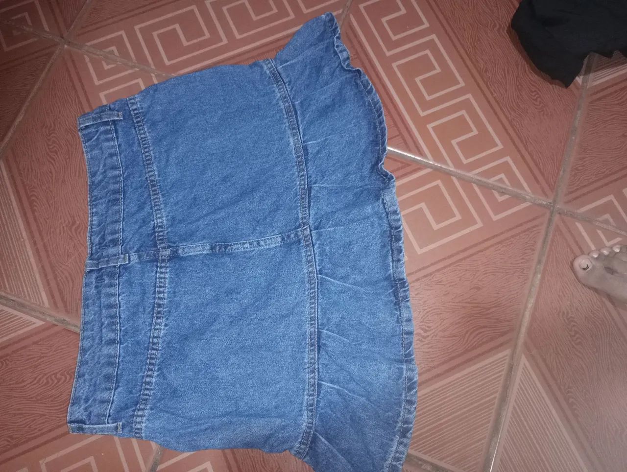 Saia Jeans azul Y2K  - Foto 2