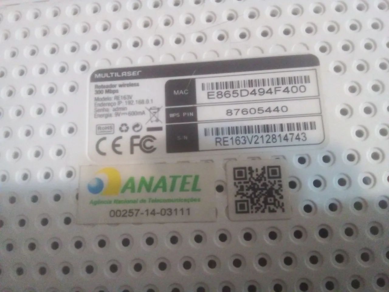 Roteador seminovo Multilaser 300 mbps funcionando - Foto 4