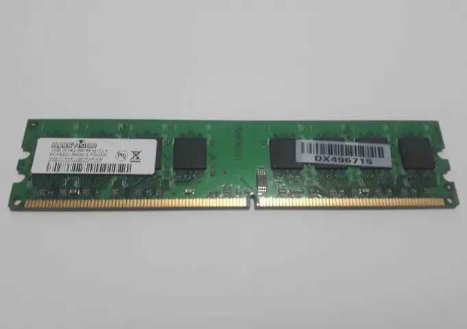 Memoria RAM Desktop 1GB DDR2, 667MHZ
