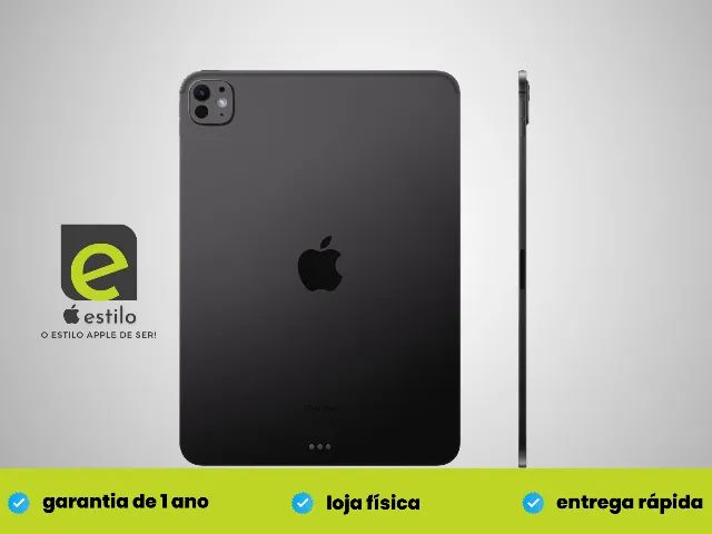iPad Pro 11 256GB Wi-Fi M5 2025 - Novo - Loja Física - Tablets e E