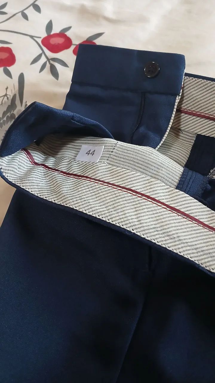 Terno e Calça Azul Novo 50/44 - Foto 4