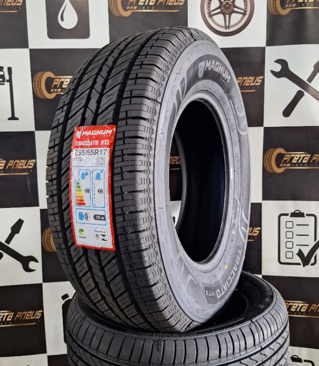 Pneu 265/65R17 HT Magnum Novo Original Hilux Ranger Pajero S10 L200