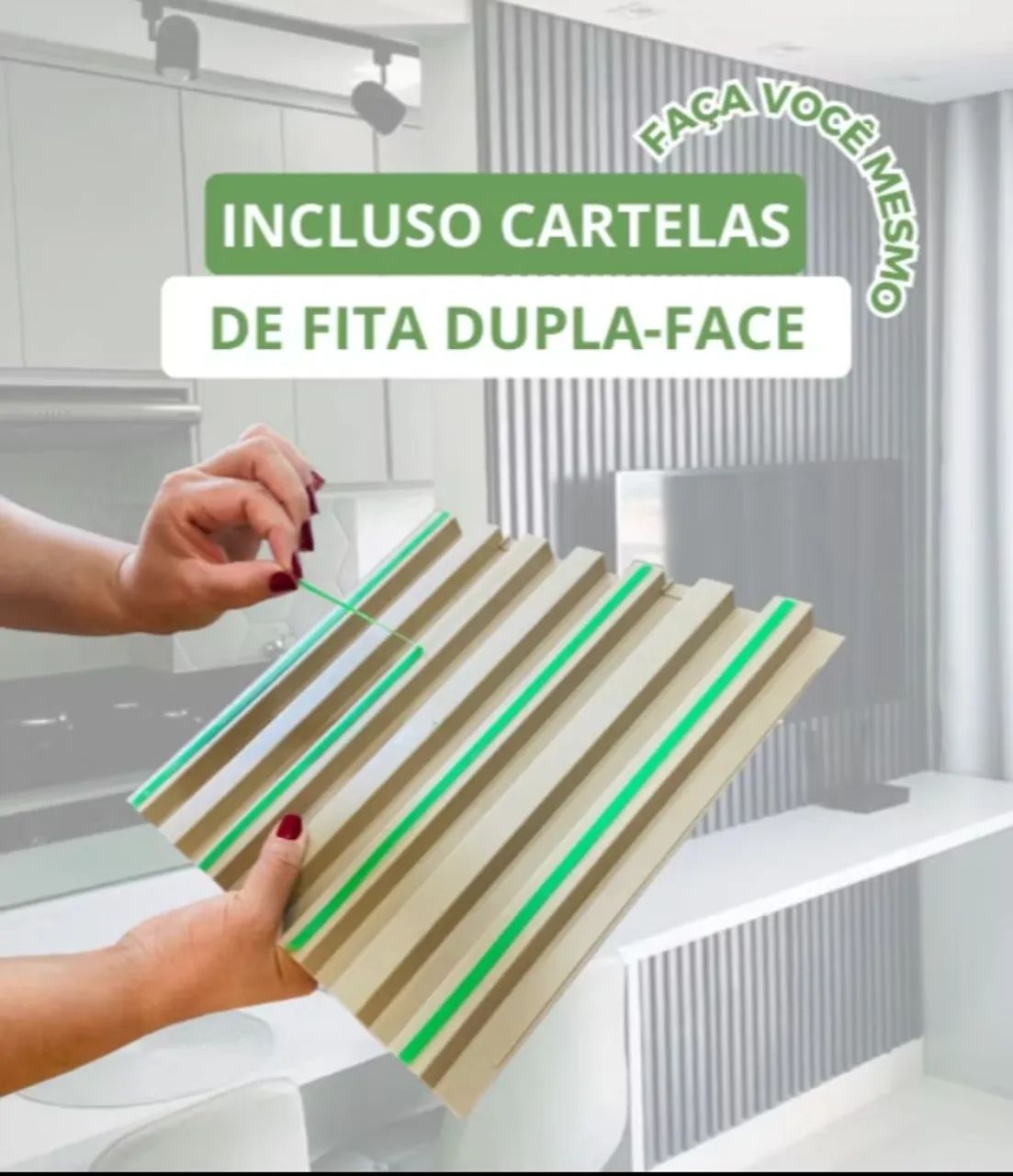 Painéis de Parede 3D - 22 Placas 30x30 - Foto 2