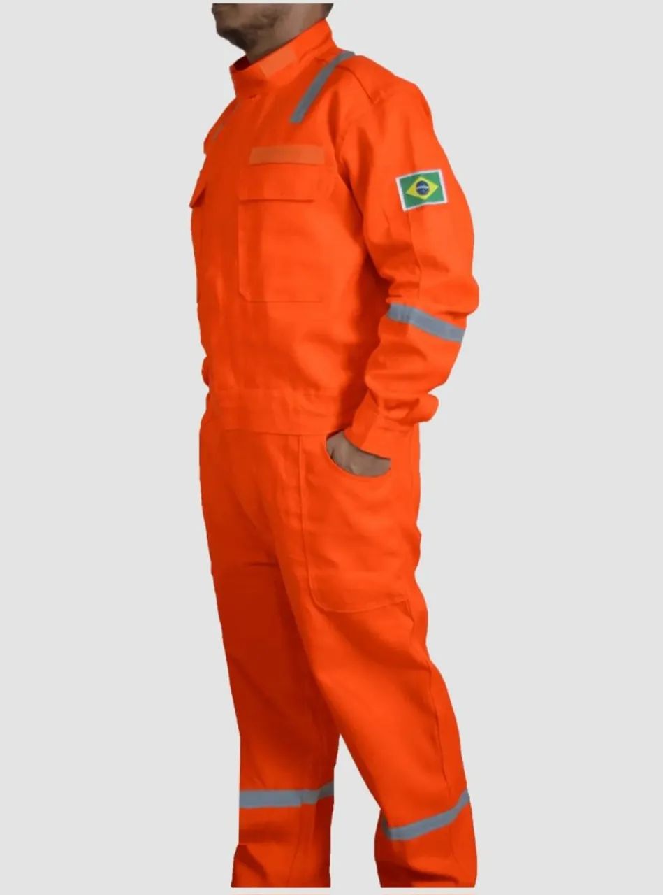 MACACÃO RF ANTI-CHAMAS PADRÃO PETROBRAS TAM GG - Foto 3