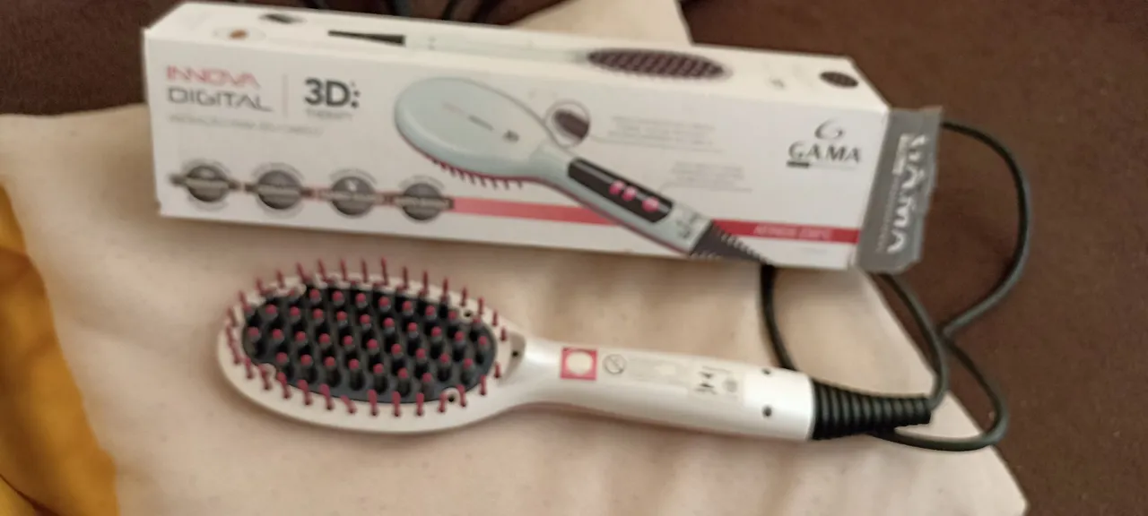 Escova Alisadora Gama Innova Digital 3D Therapy