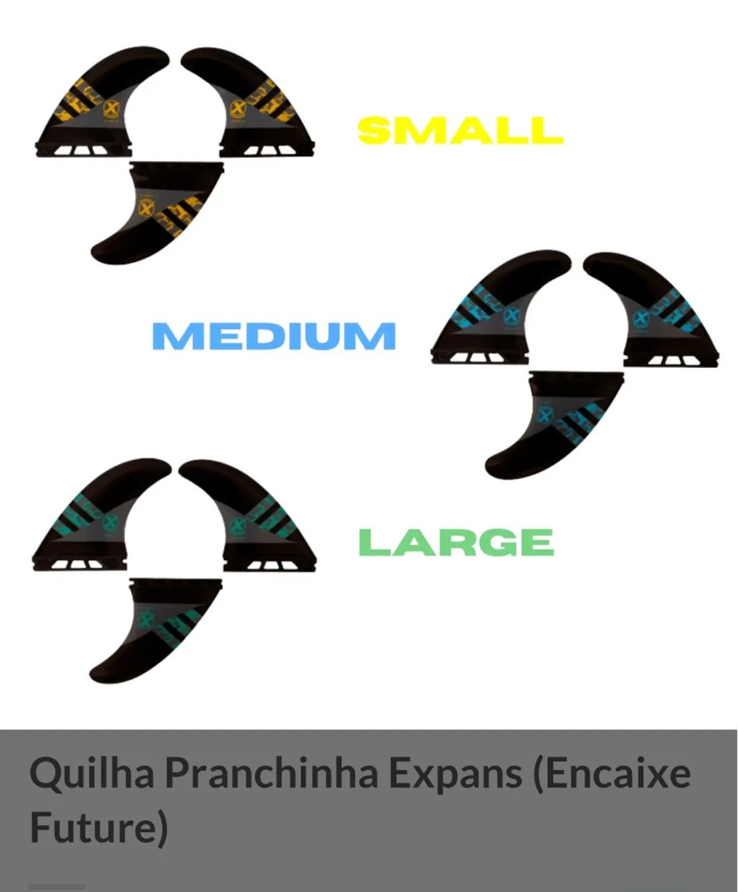 Quilha Expans encaixe FUTURES  - Foto 2