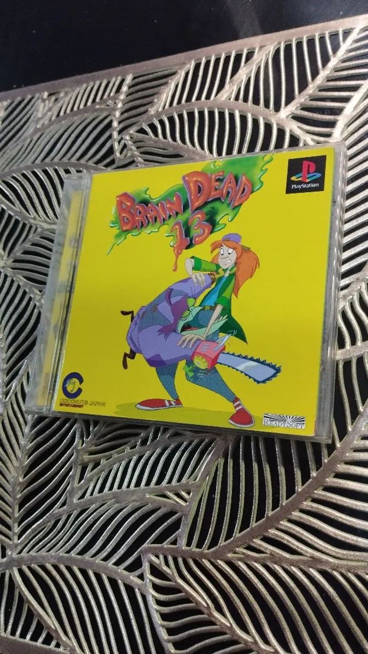Jogo Original Brain Dead 13 - Playstation 1 R$:150 Reais 