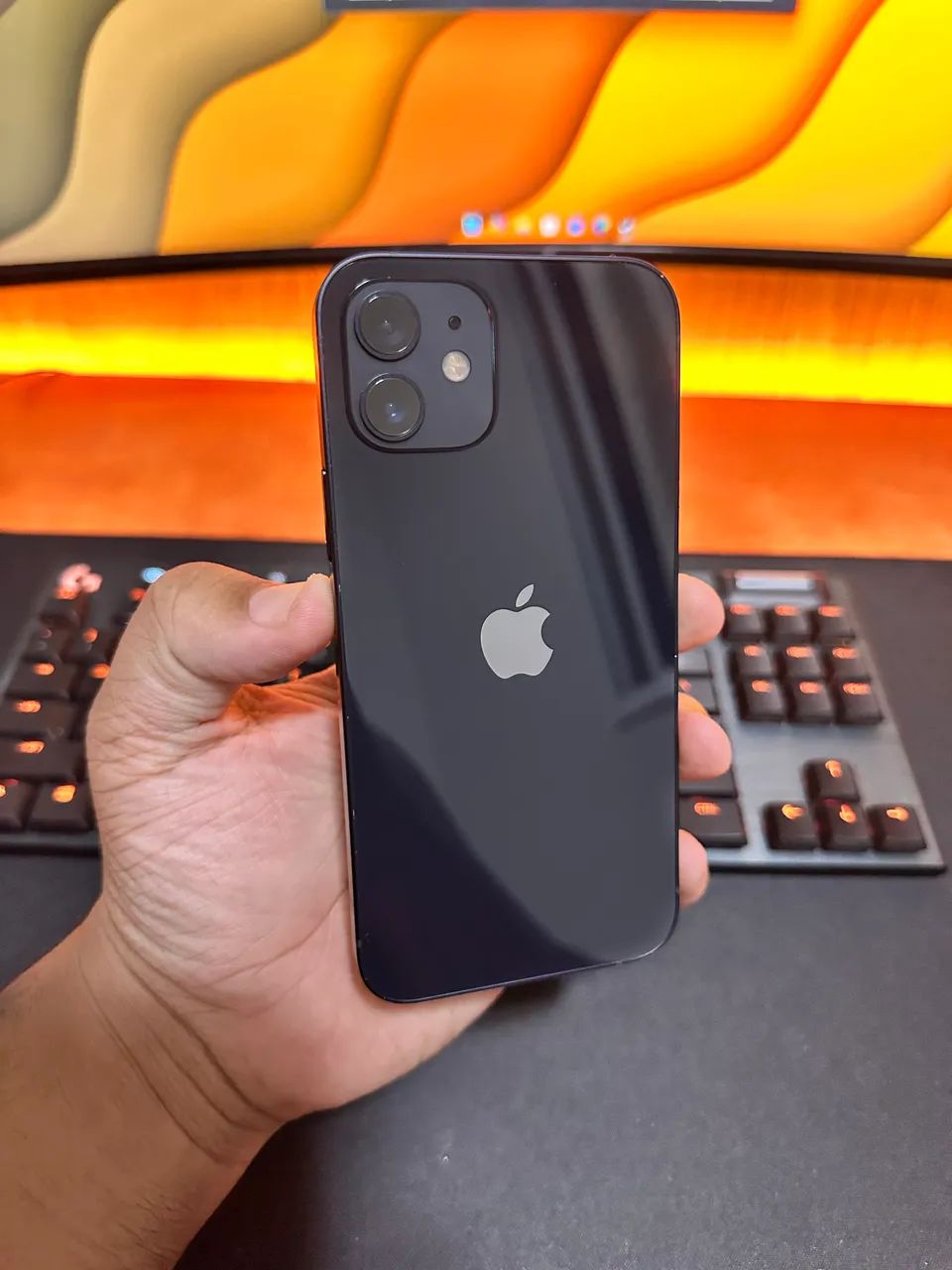 iPhone 12 128gb Preto - Todo original - Celulares e Smartphones