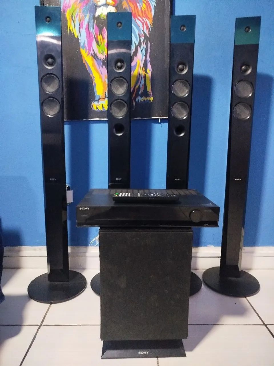 Home theater Sony Aparelhos de Som Ramos, Rio de Janeiro - Main Image