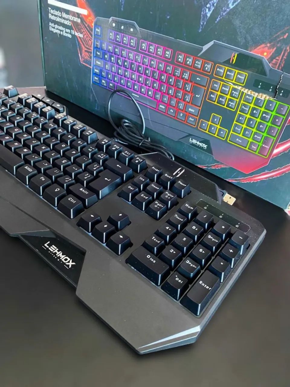 TECLADO GAMER RGB LEHMOX GT-13 - Foto 5