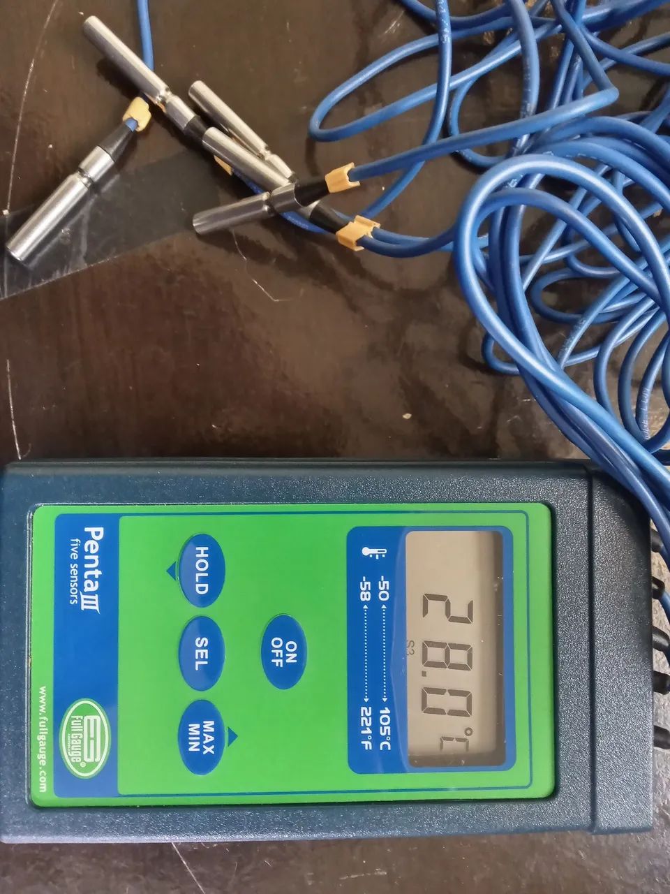 Termometro Medidor de temperatura full gage - Foto 2