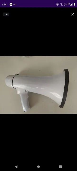 Megafone Portátil - Alto Falante para Eventos