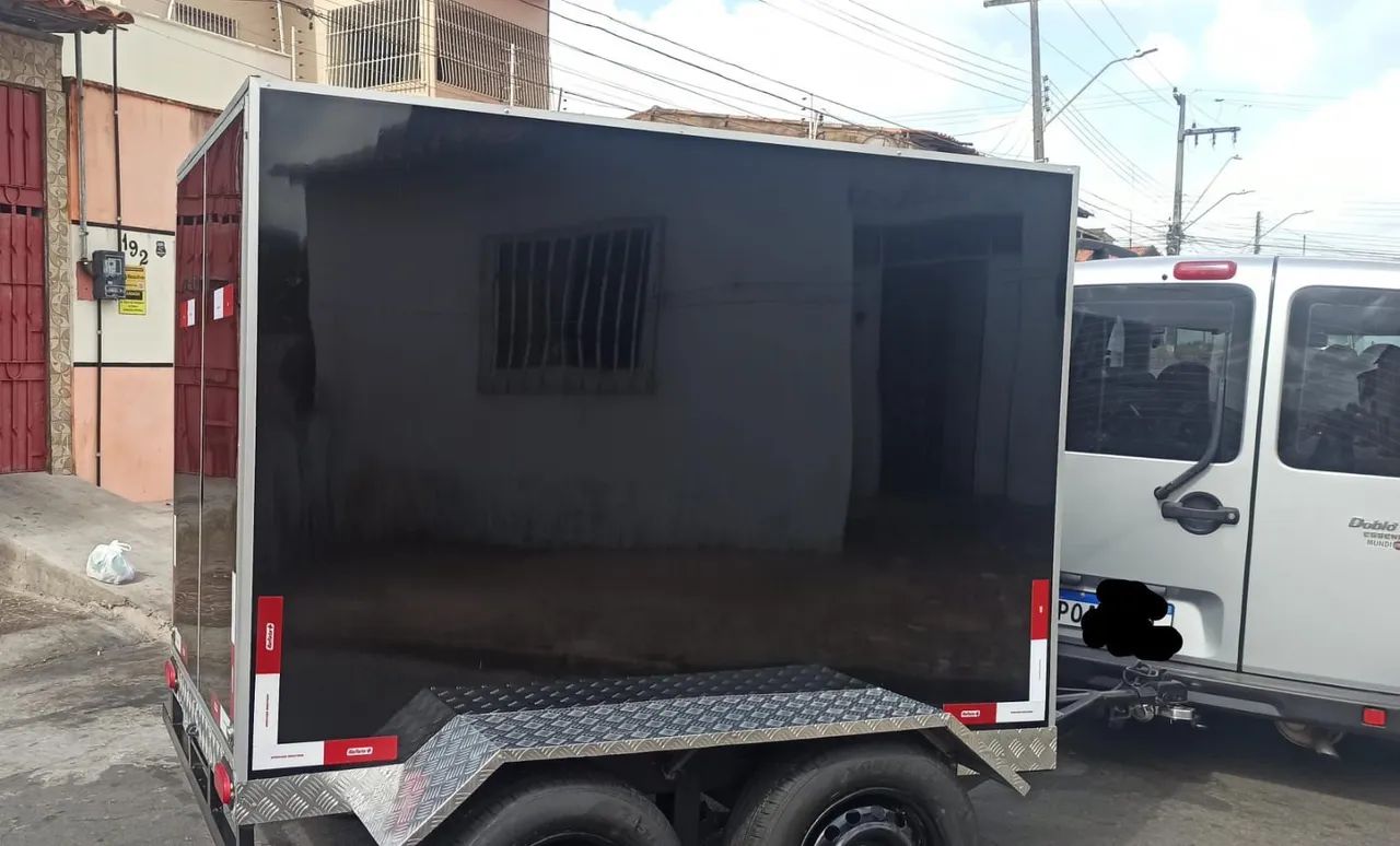 Carretinha Baú Emplacada / Várias utilidades  - Foto 5