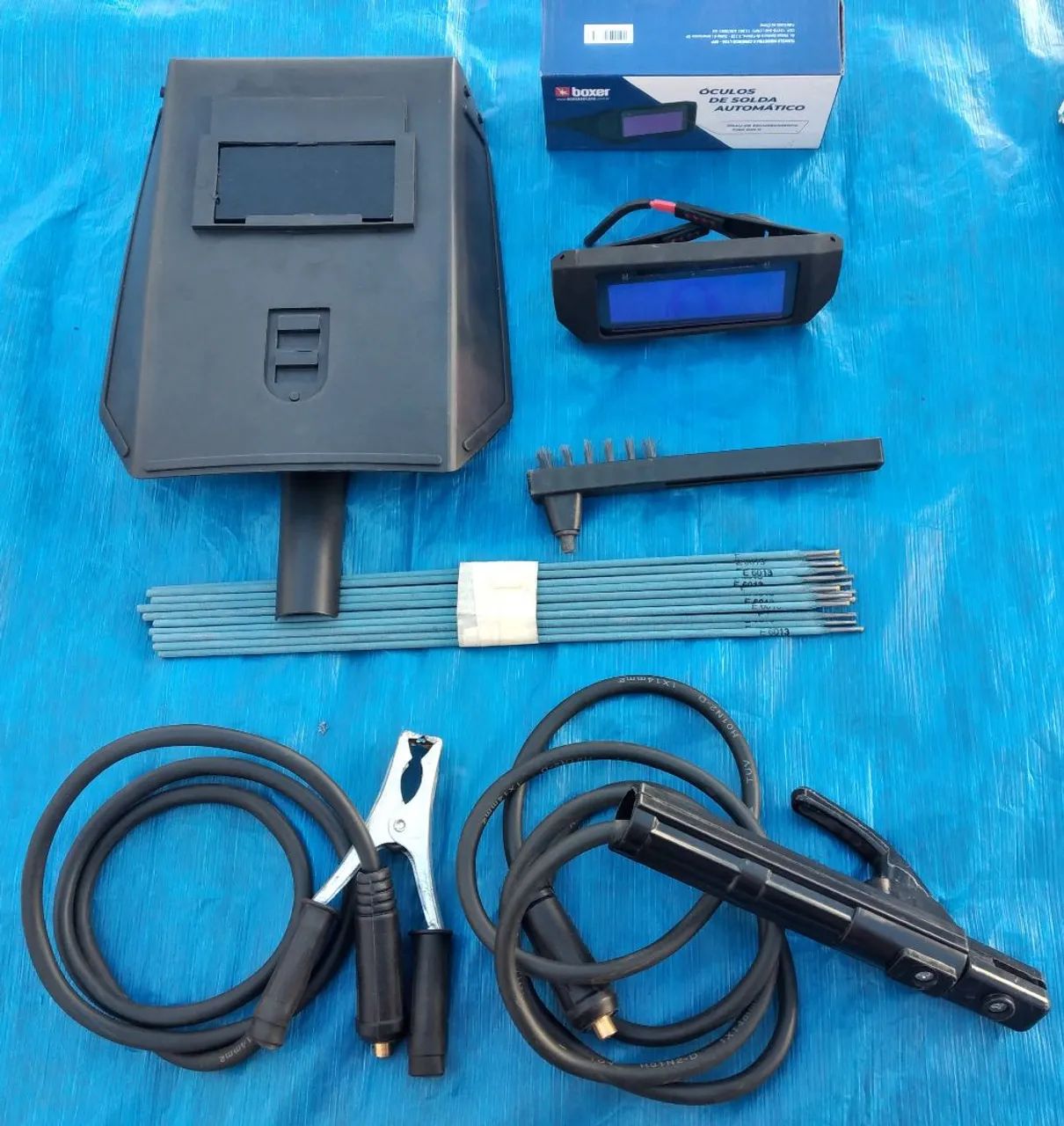 OPORTUNIDADE Maquina Solda Completo - Máquina, Máscara e Acessórios - Foto 2