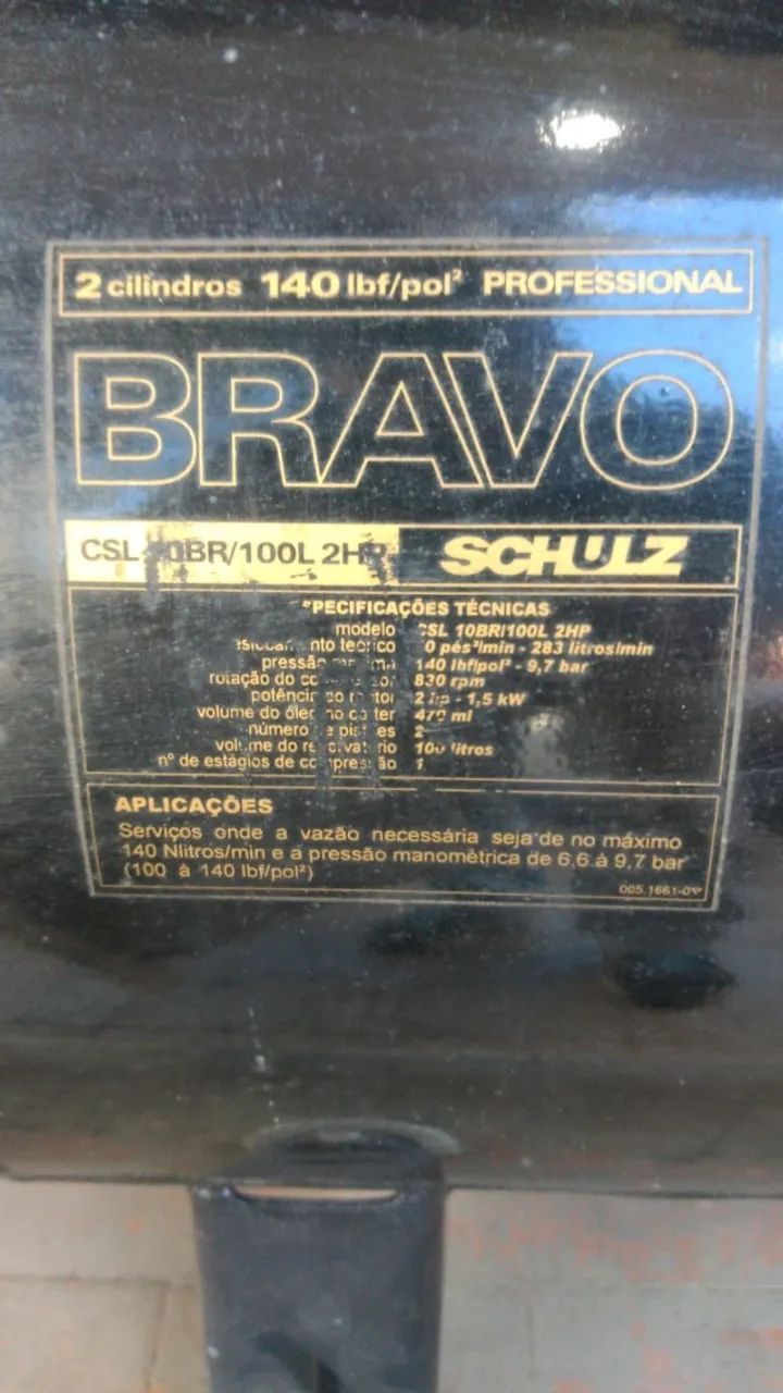 COMPRESSOR SCHULZ PROFISSIONAL - Foto 2
