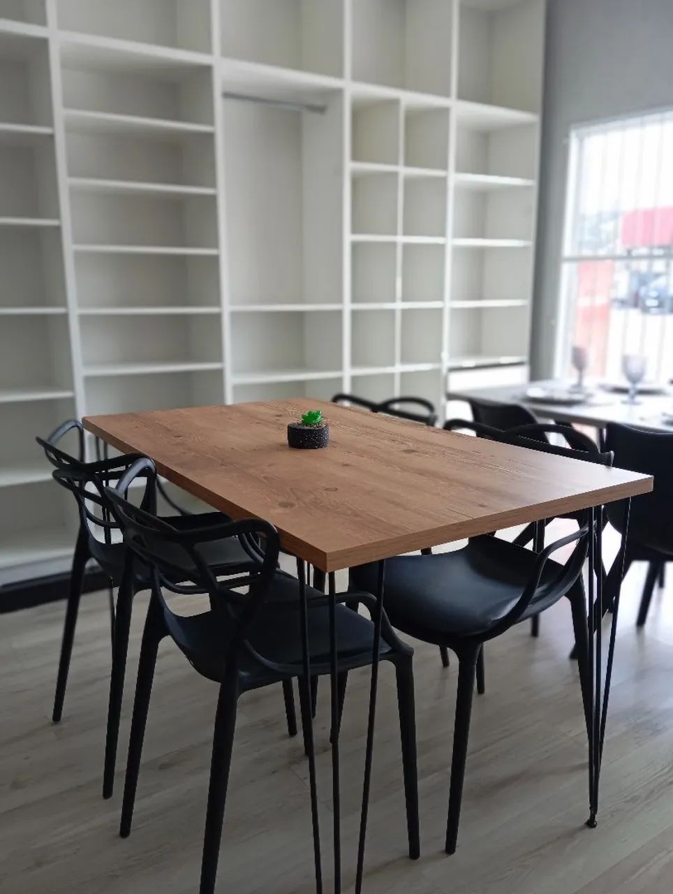 Mesa de Jantar Retangular + 4 cadeiras