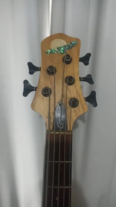 Baixo Condor 5 cordas mod FA - Felipe Andreoli - Foto 5