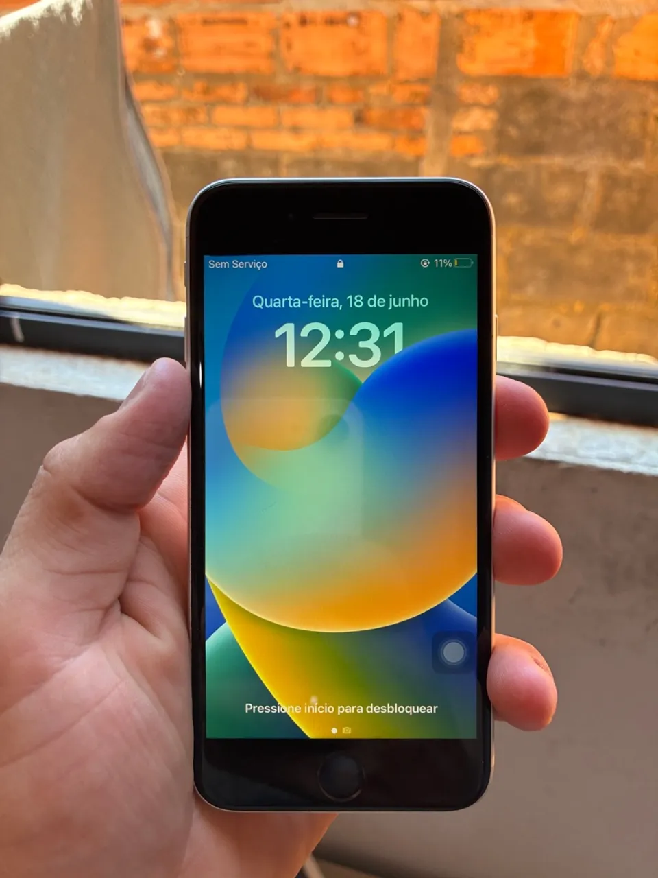 iPhone SE 2º Geração, Branco, 64 GB, Todo original, único dono; acompanha caixinha.