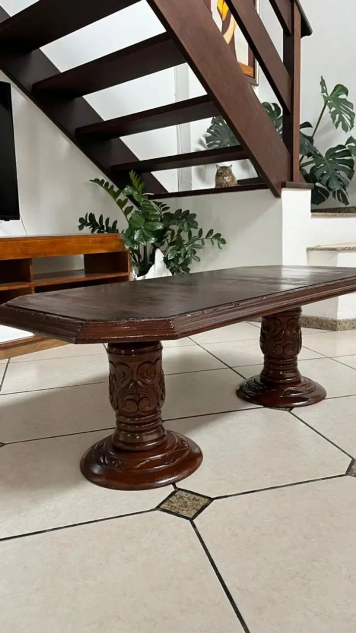 Mesa de centro antiga 