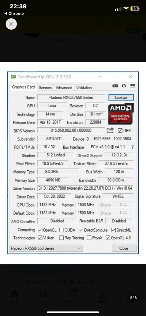 Rx 550 - Foto 3