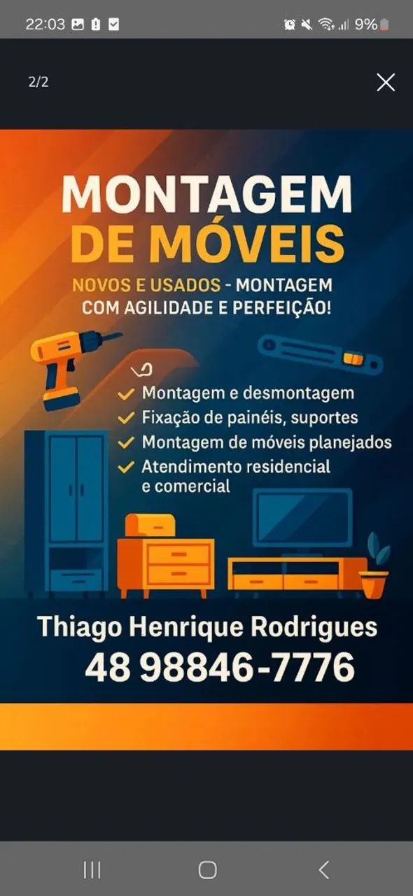 Montador de moveis  - Foto 2