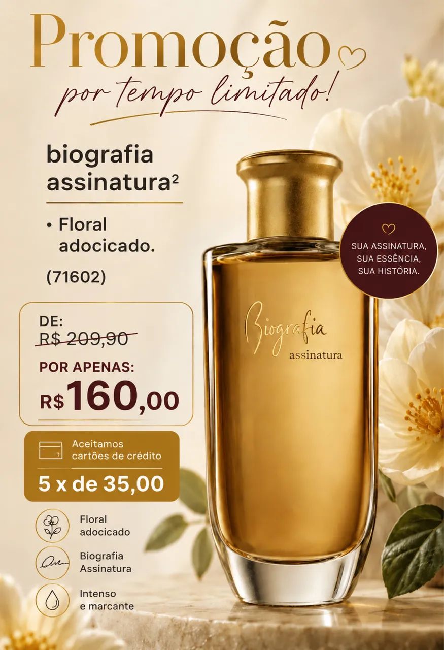 Perfumes marivilhosos na promoção 