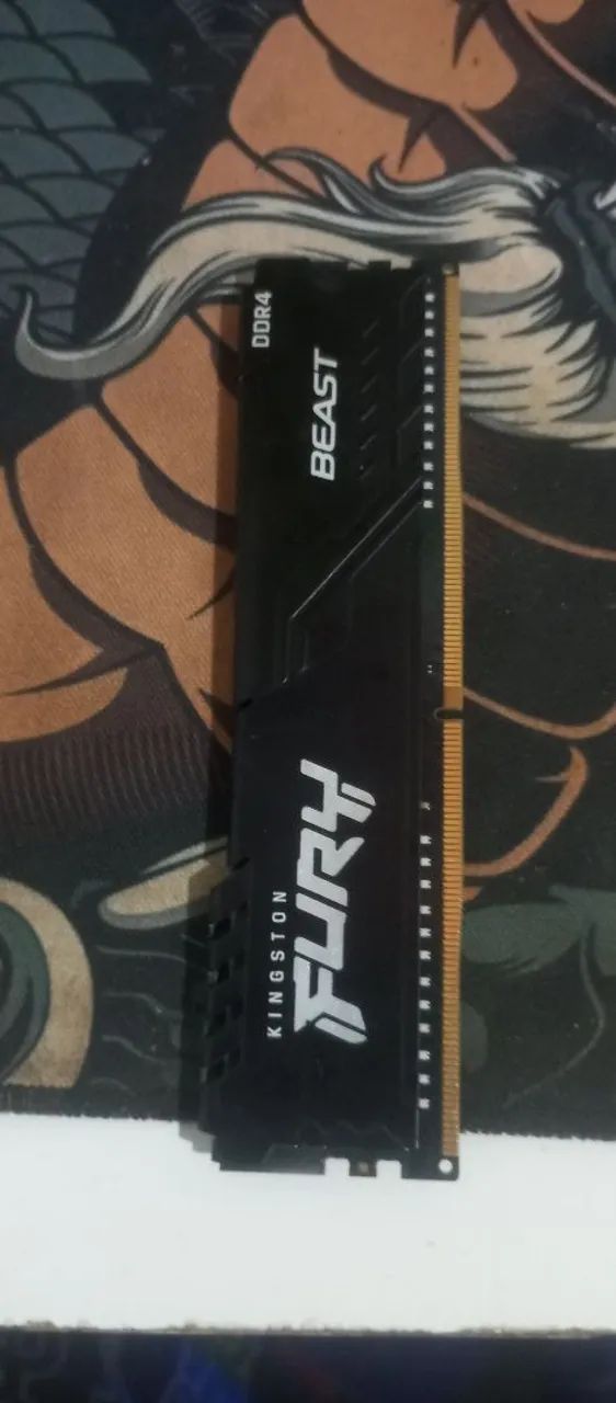 Memória ram Kingston furry 8gb funcionando perfeitamente  - Foto 2