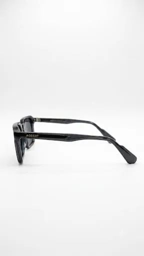 Óculos de Sol MOSCOT Quadrado em Acetato Cinza Translúcido Premium - Foto 3