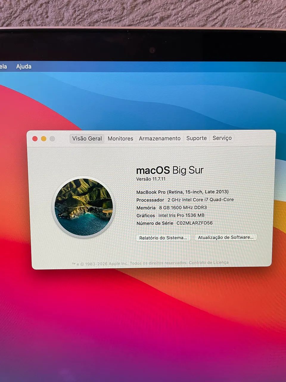 MacBookPro 2013 Retina 15-pol. 256GB - Foto 4