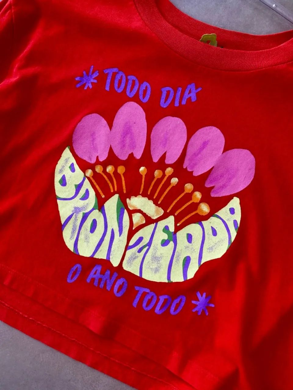 Camiseta Cropped FARM - Foto 4