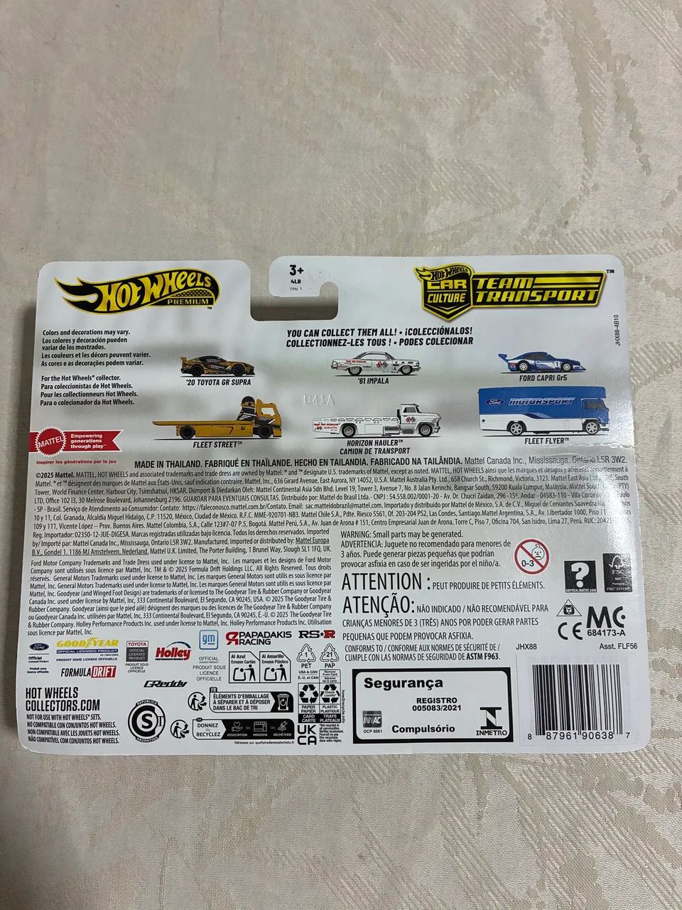 Hot Wheels 61 Impala - Team Transport - Foto 3
