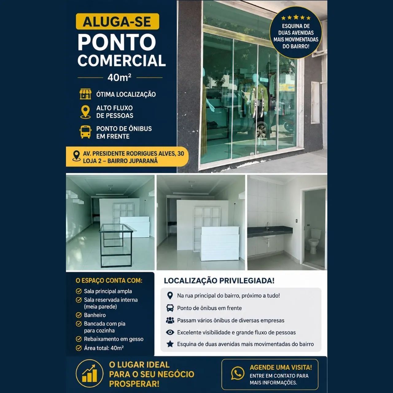 ALUGO PONTO NO JUPARANÃ 