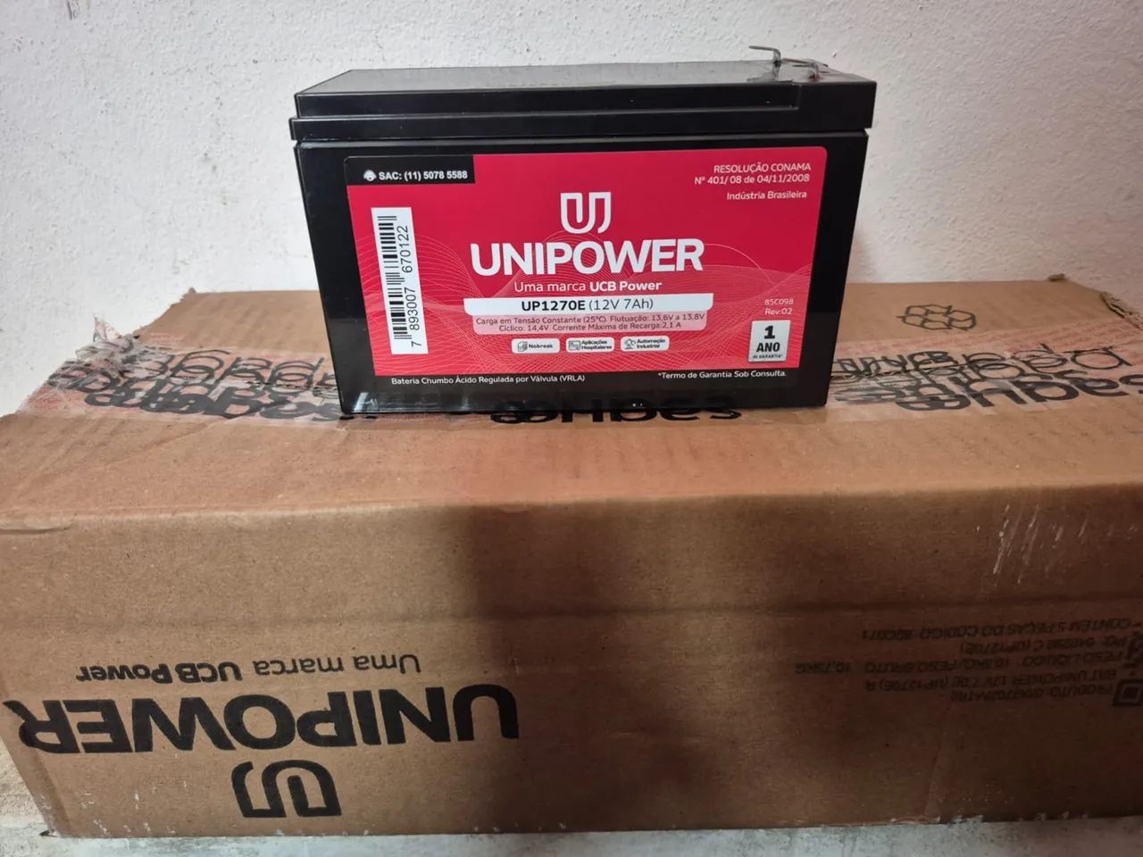 Bateria 12V 7A