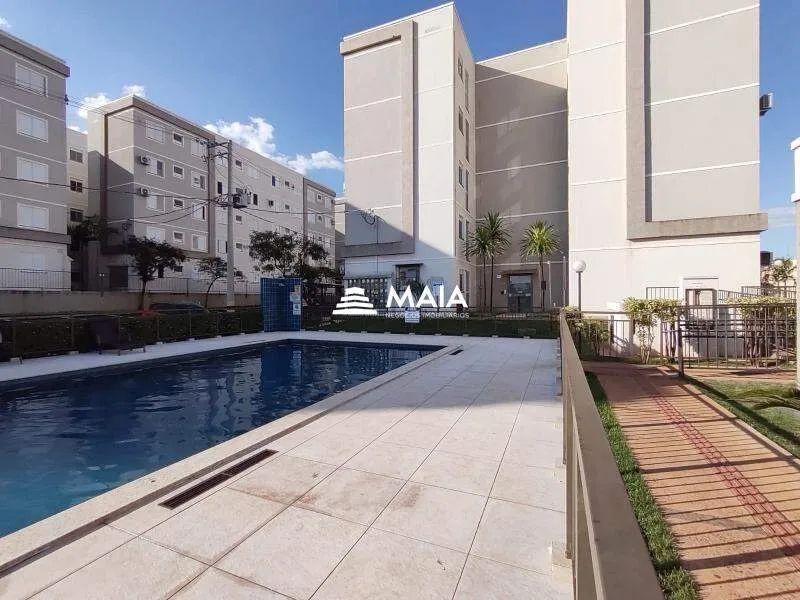 Apartamento mobiliado á venda no Edifício Águas Cristalinas