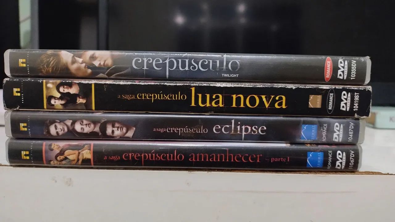 DVDs Coleção Crepúsculo 