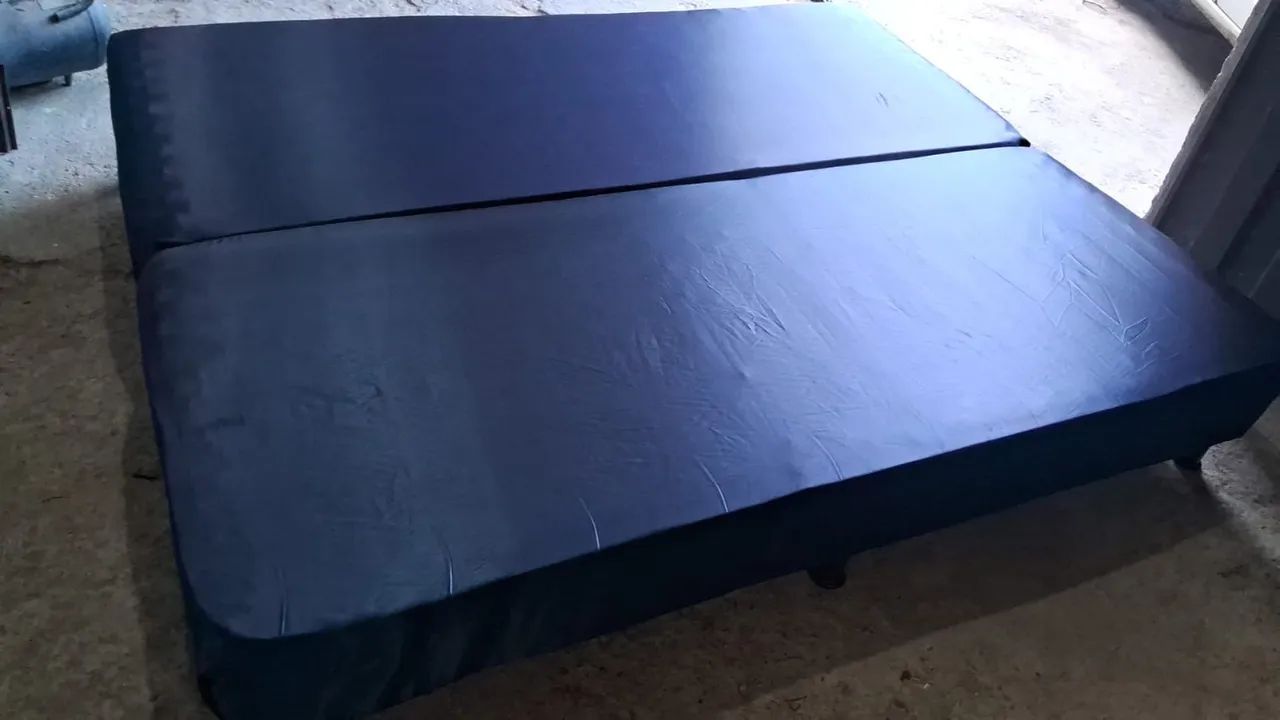 Cama queem com colchão  - Foto 2