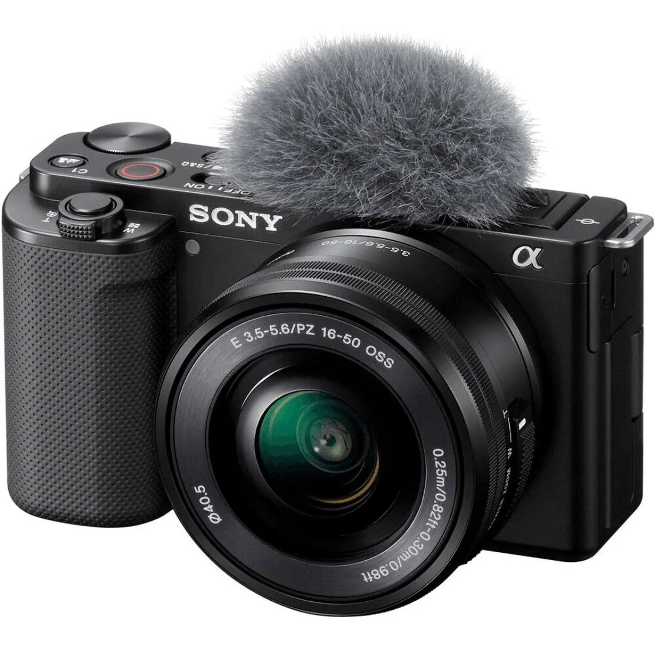 (SOMENTE HOJE) Câmera ZVE10 Sony + Lente 16-50mm + Acessórios (NOVA)<br> - Foto 4