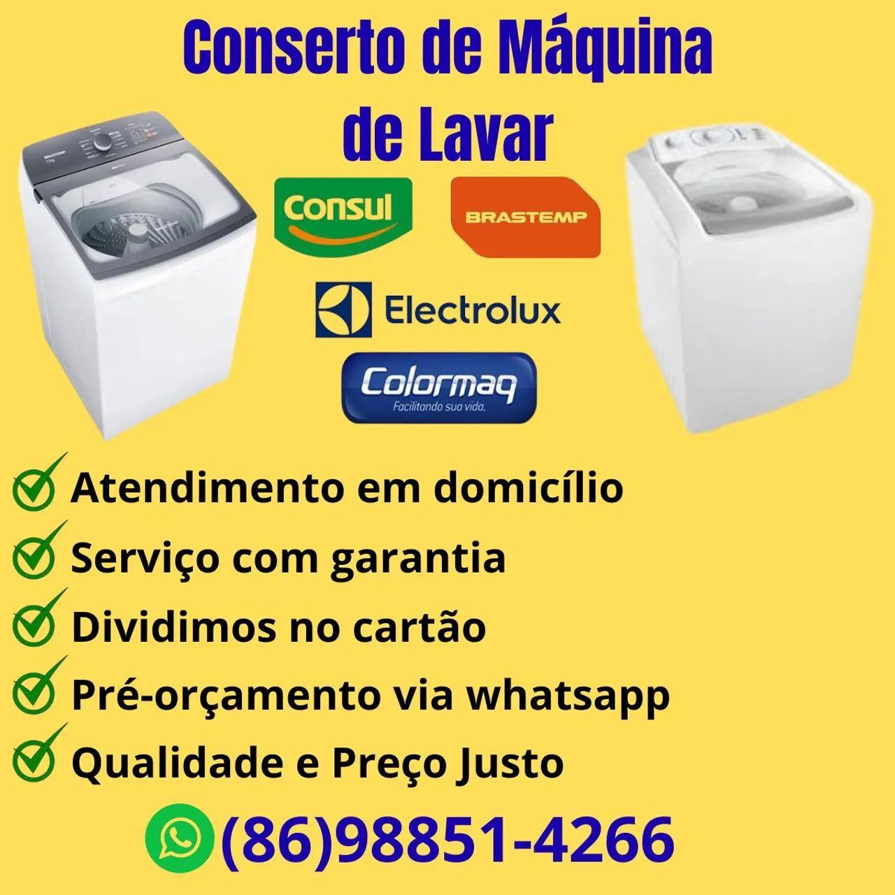 Conserto de Máquina de Lavar