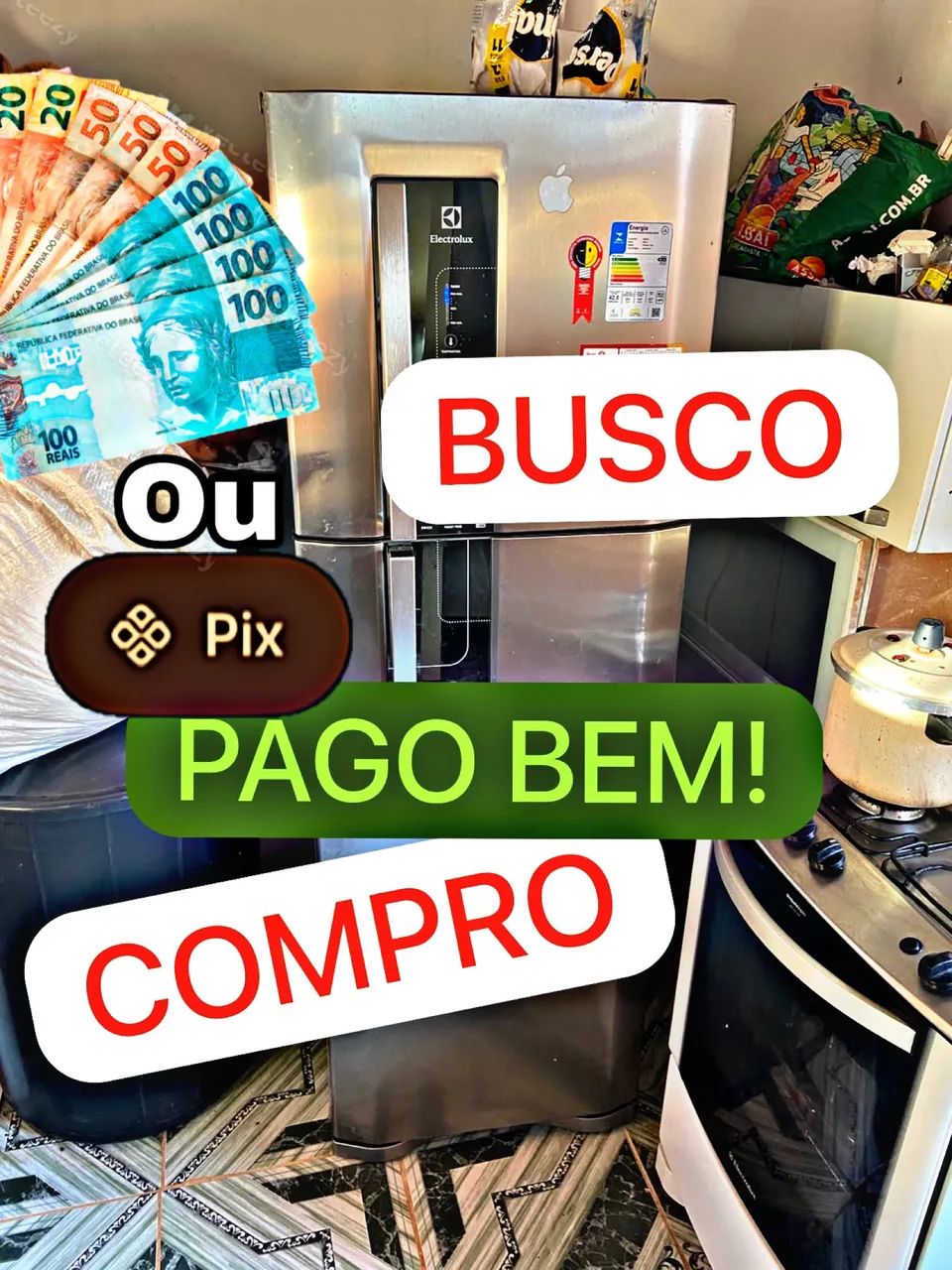 Compr Geladeira com Defeito