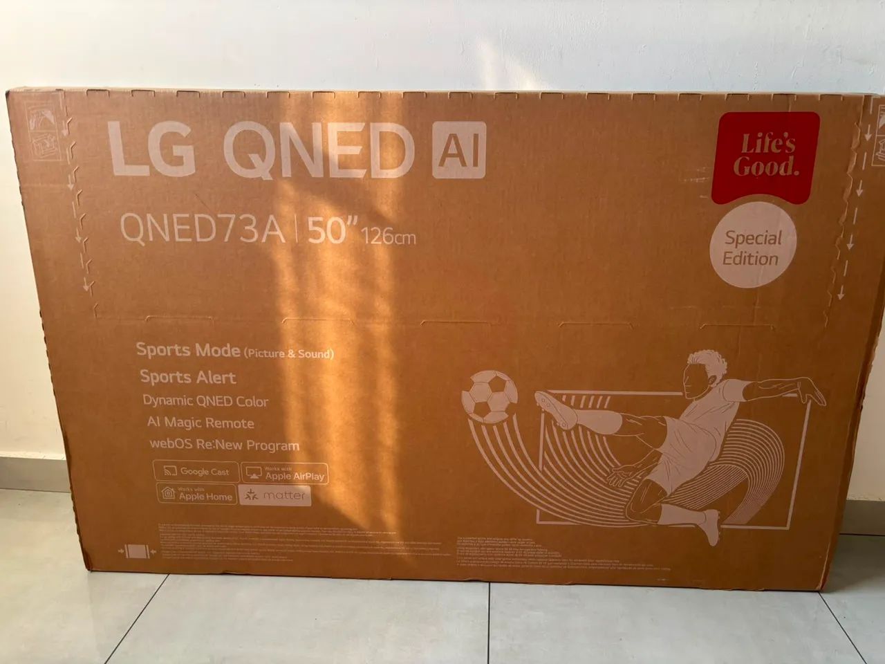 Smart TV 4K 50" LG QNED73