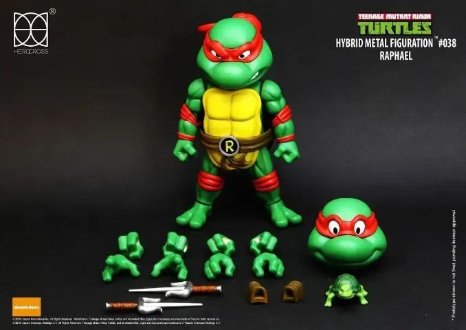 Tartarugas Ninjas - Set Com As 4 Tmnt- 6 Hybrid Metal - Foto 4