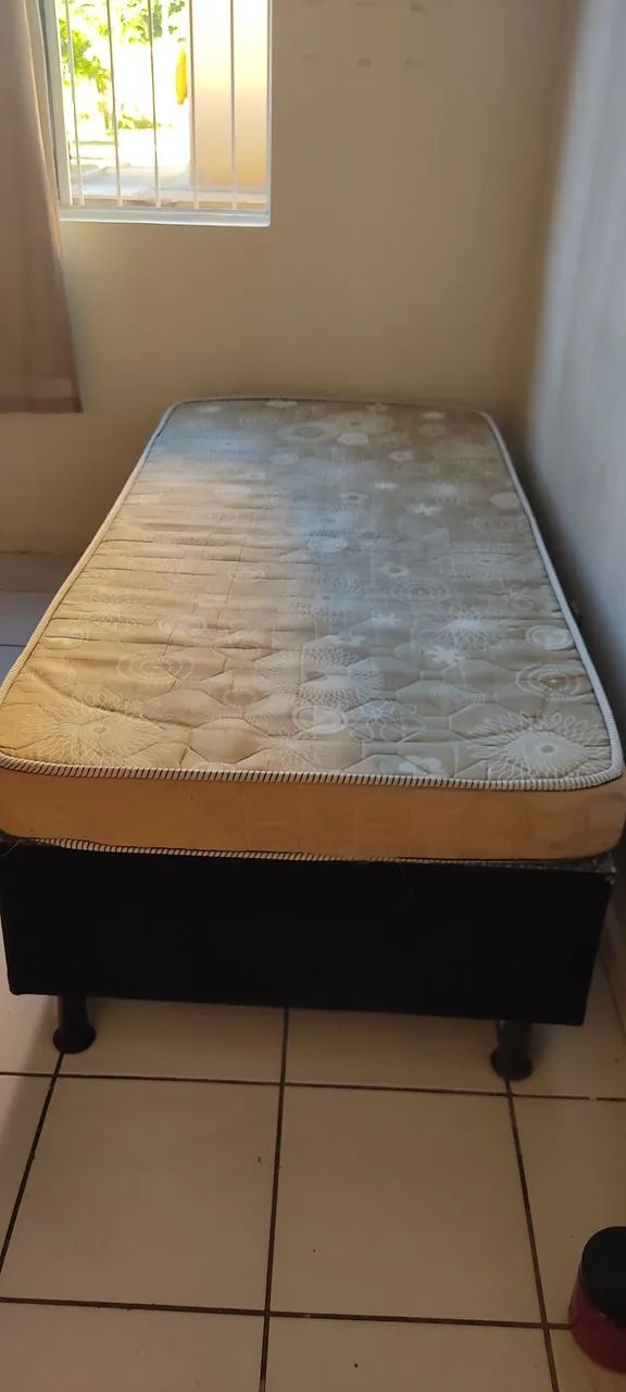 Cama box solteiro com colchão  - Foto 3