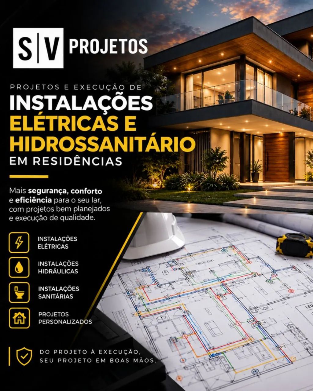 PROJETOS ARQUITETÔNICOS E INSTALAÇÕES PREDIAIS