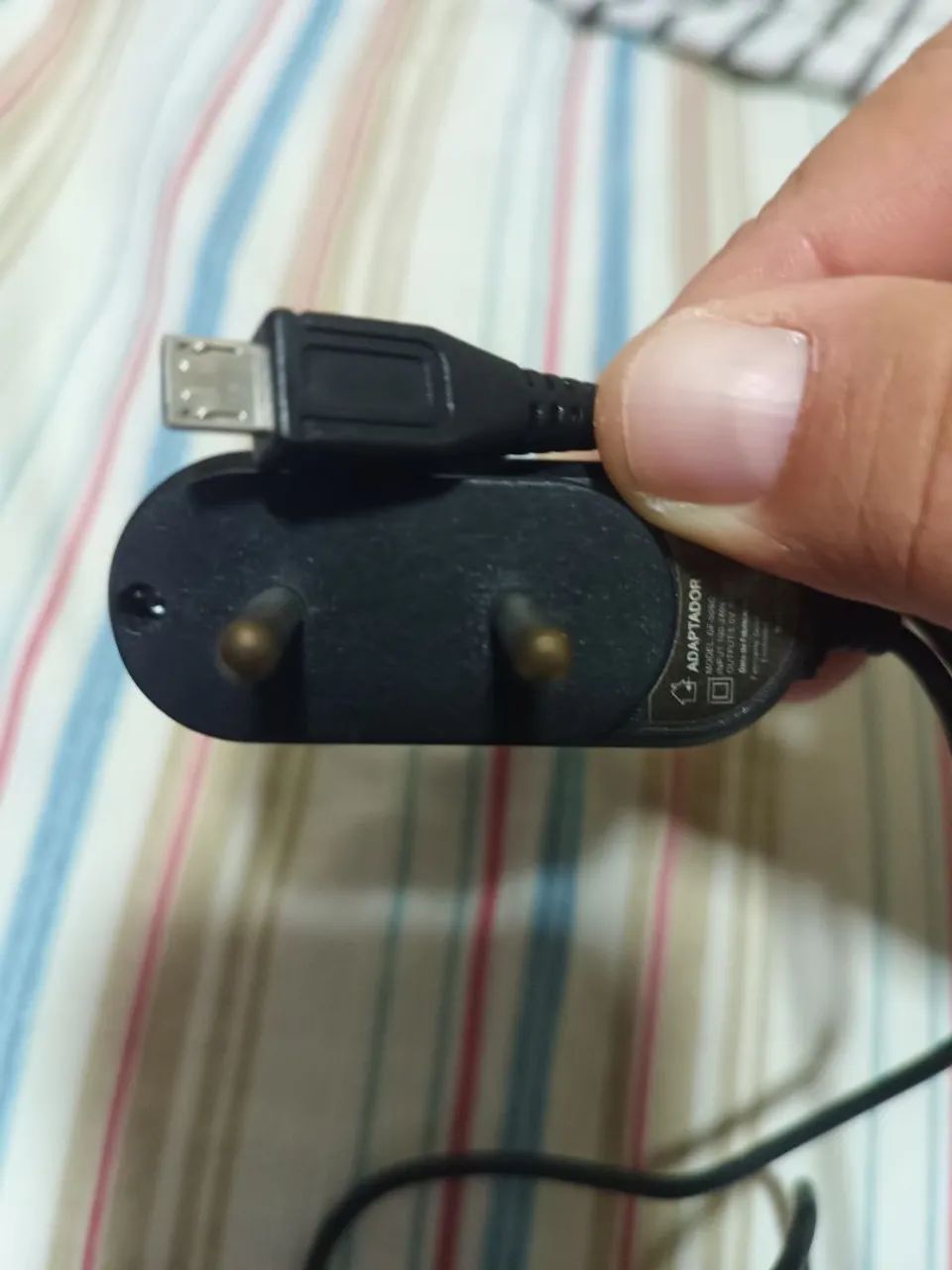 Carregador micro USB celular adaptador wireless 