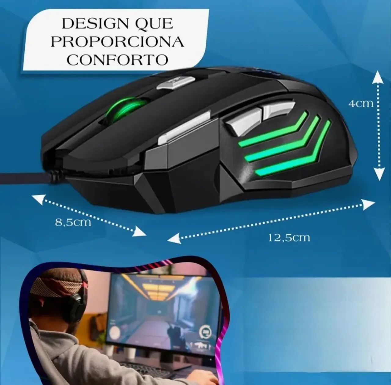 Mouse gamer - Foto 4