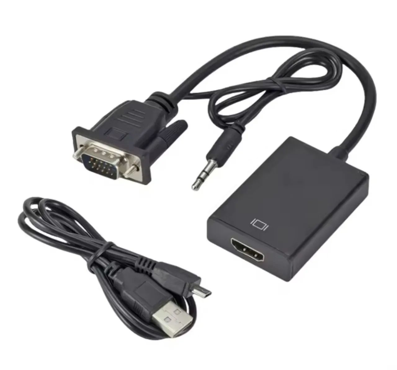 Cabo conversor VGA para HDMI 