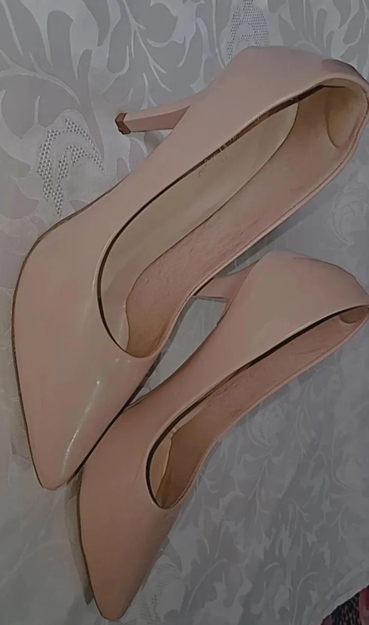 SAPATO SCARPIM NUDE