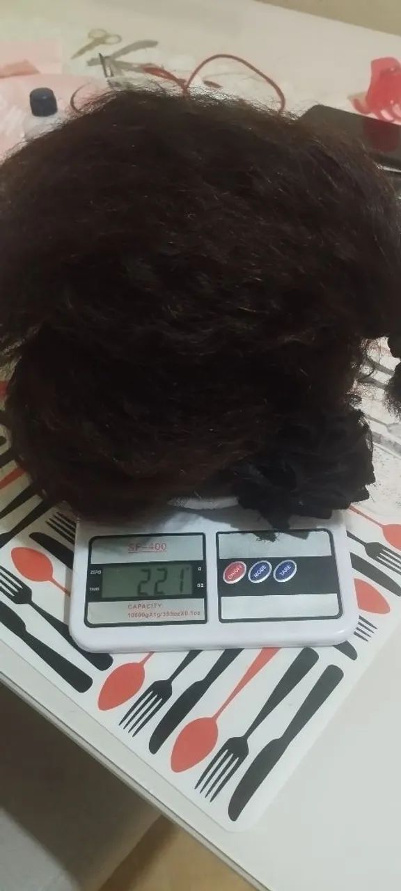 Cabelo Cacheado natural 50cm - Foto 2