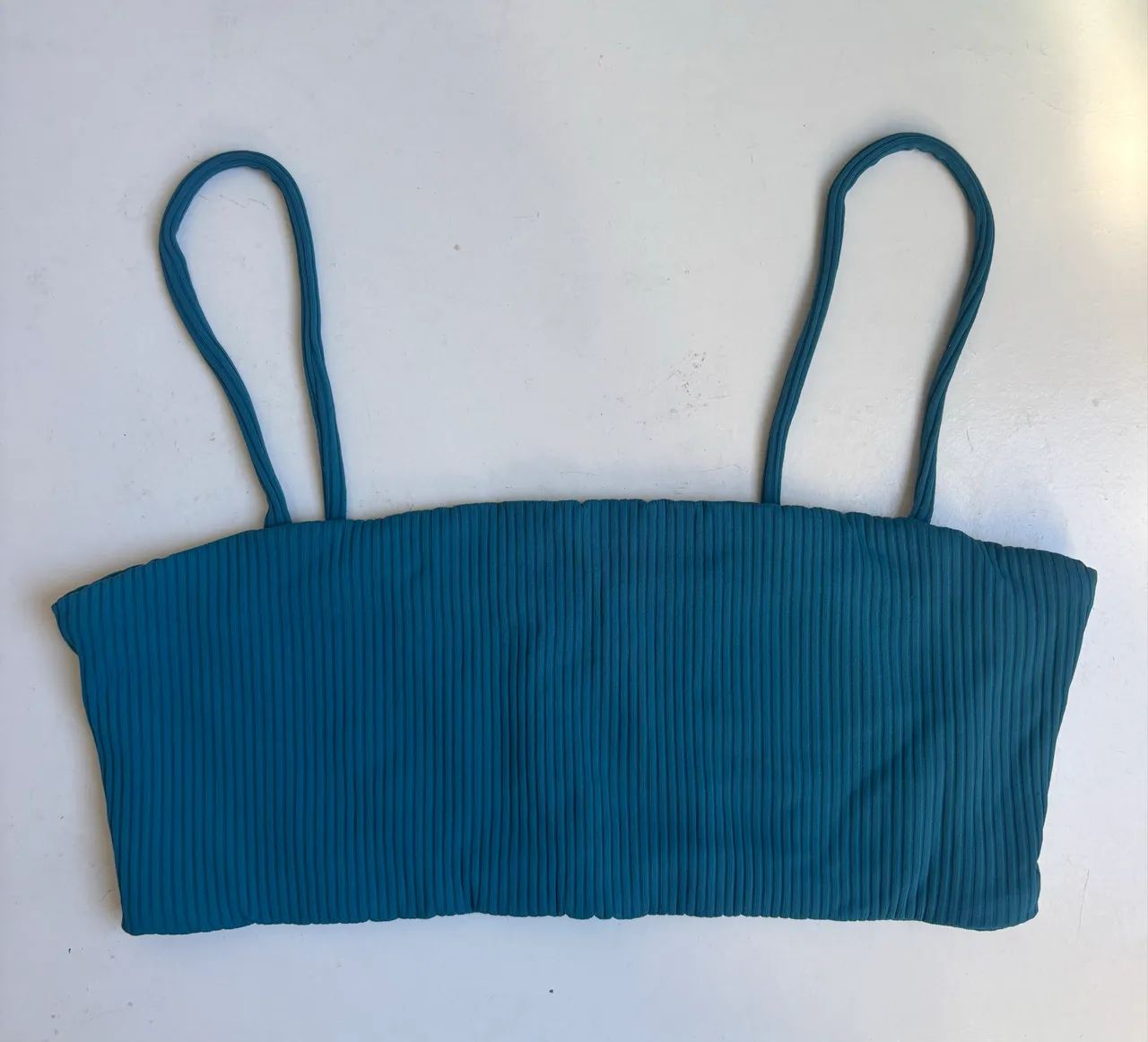 Cropped / Top Farm azul P - Foto 2
